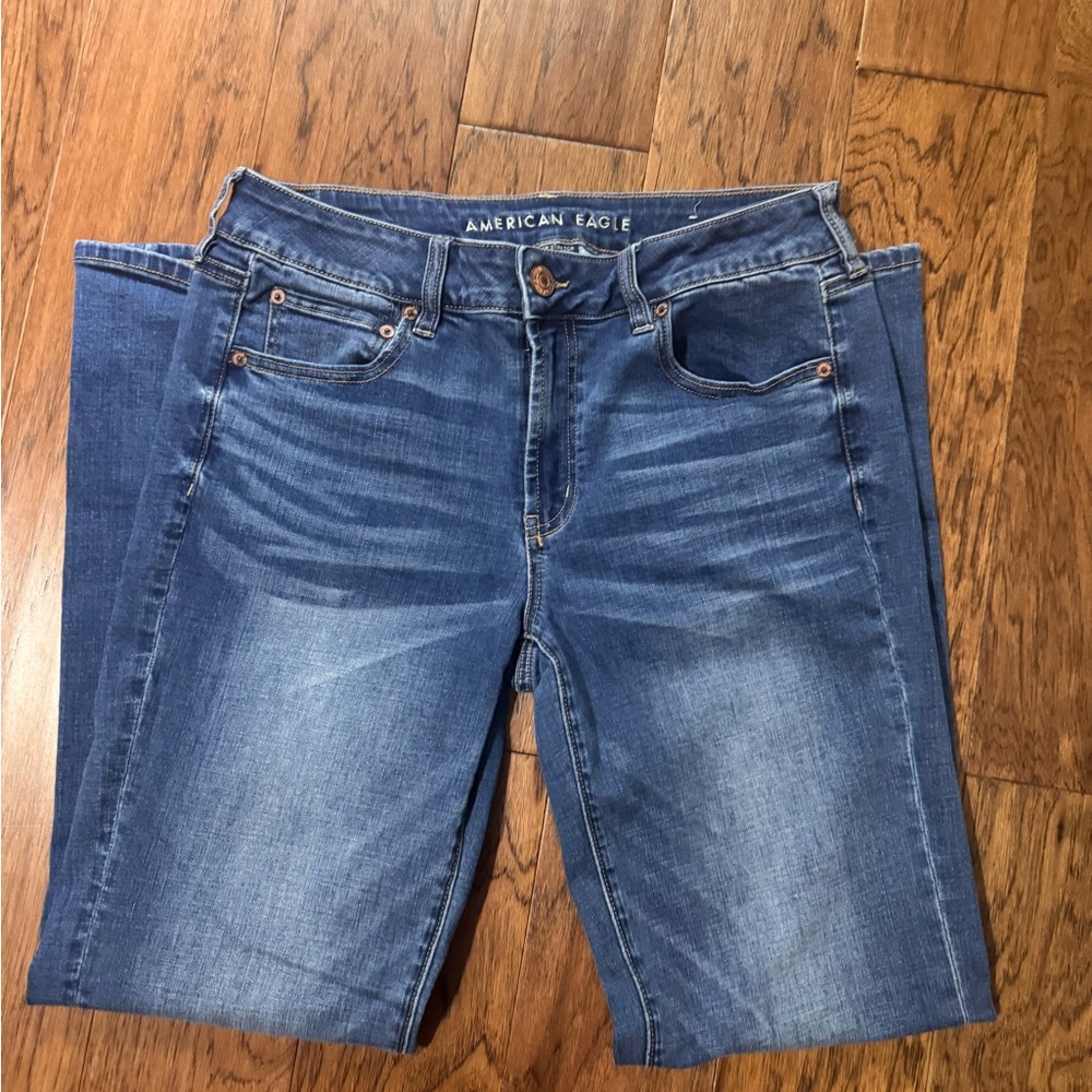 American Eagle Favorite Boyfriend Super Stretch Size 12